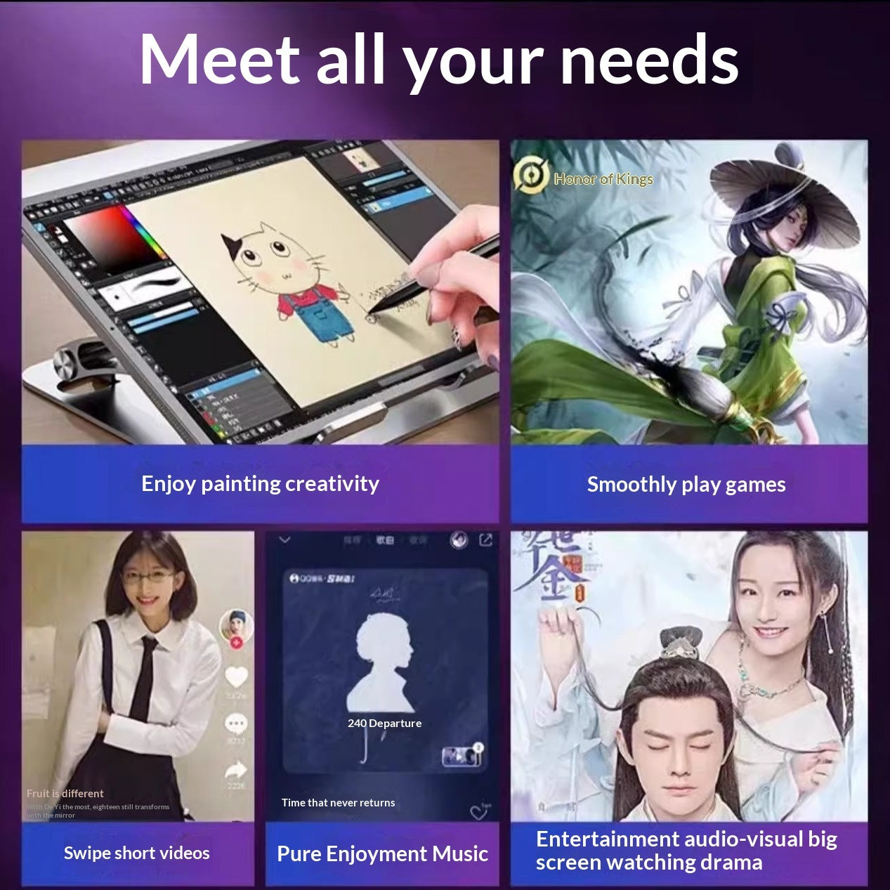 Dimensity 9300 Tablet Device For Gaming And Office Work