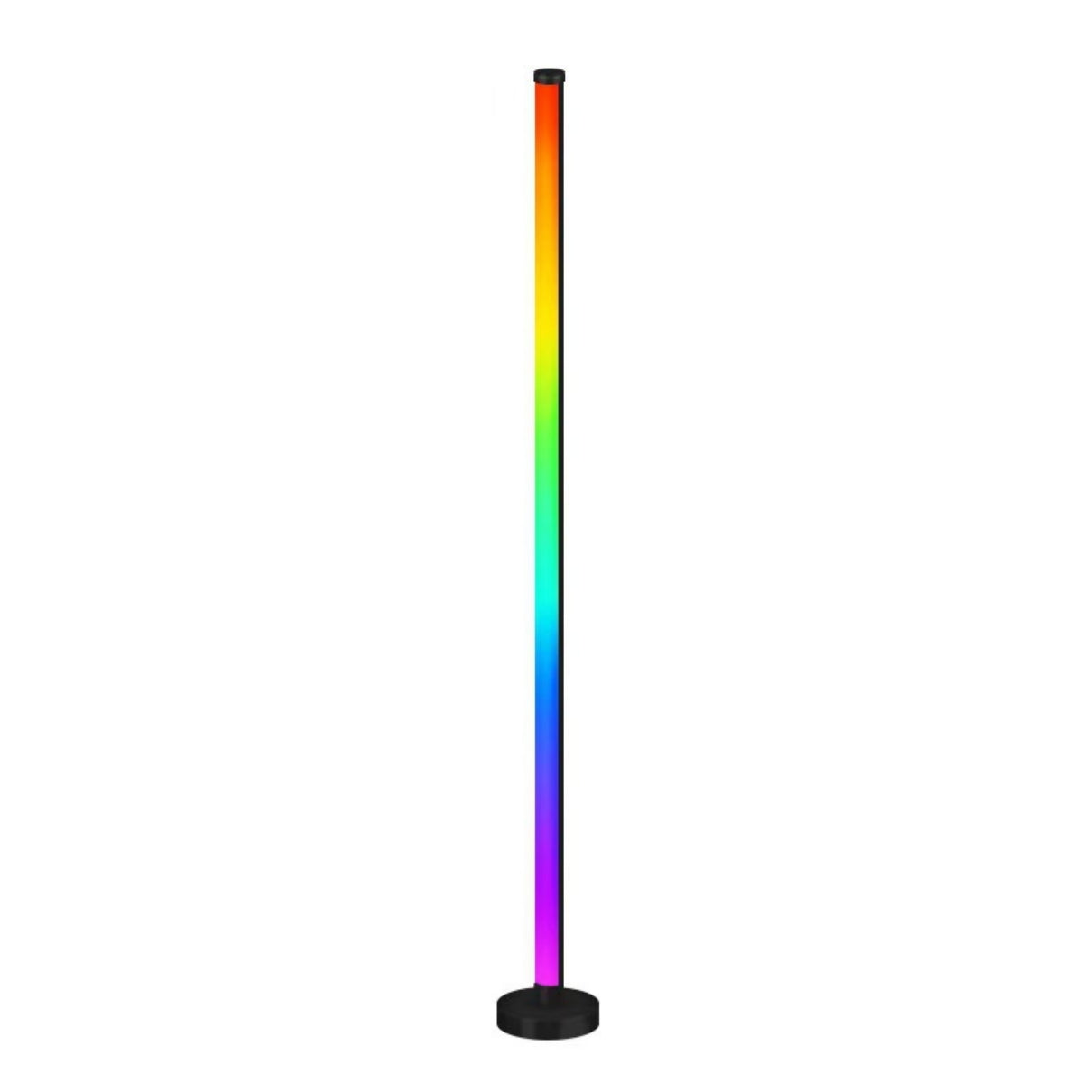 Iridescent RGB Floor Lamp With Microphone And Ambient Lighting For The Bedroom