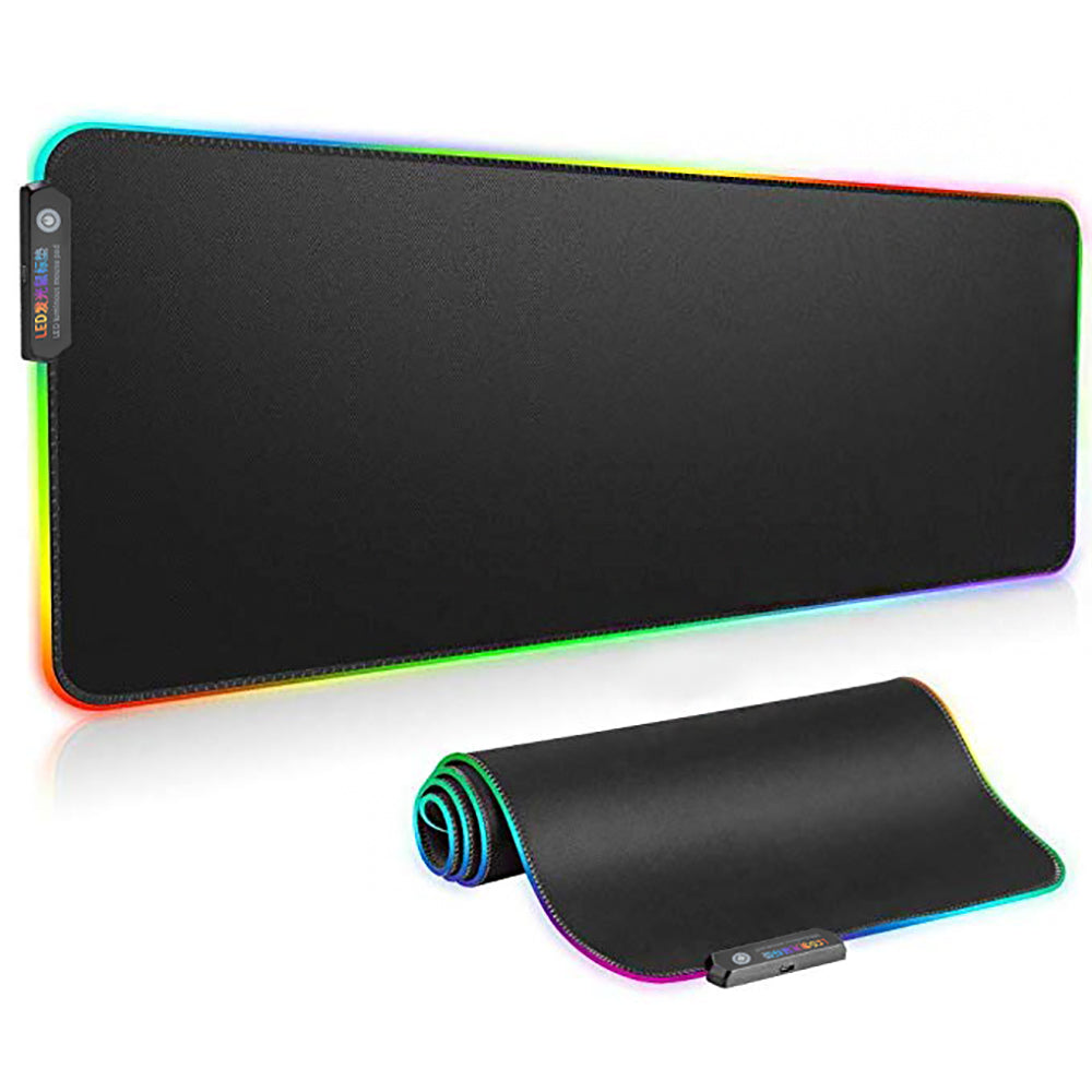 Led super large shiny mouse pad